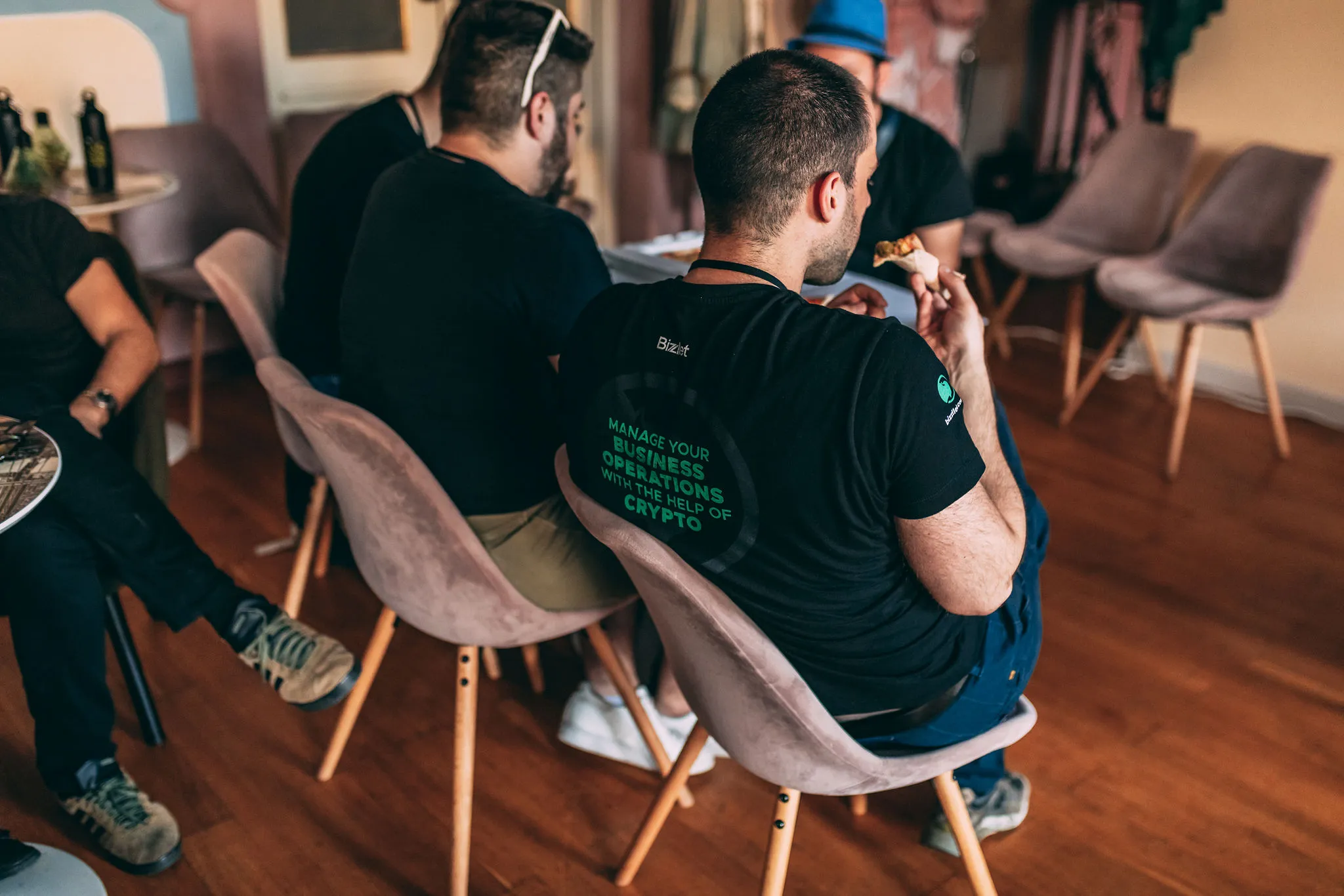 BlockSplit — Blockchain Conference Split — venue wide