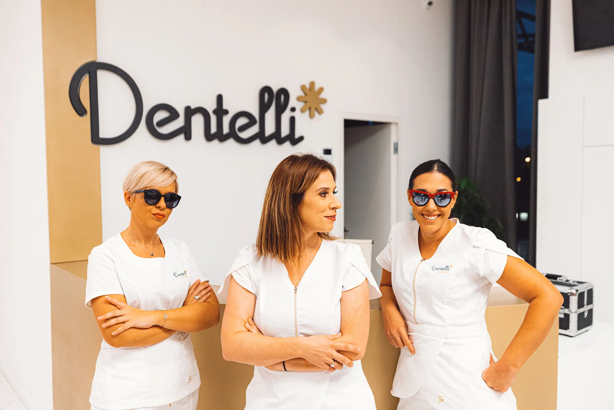 Dentelli Christmas Video — Behind the Scenes — talent direction
