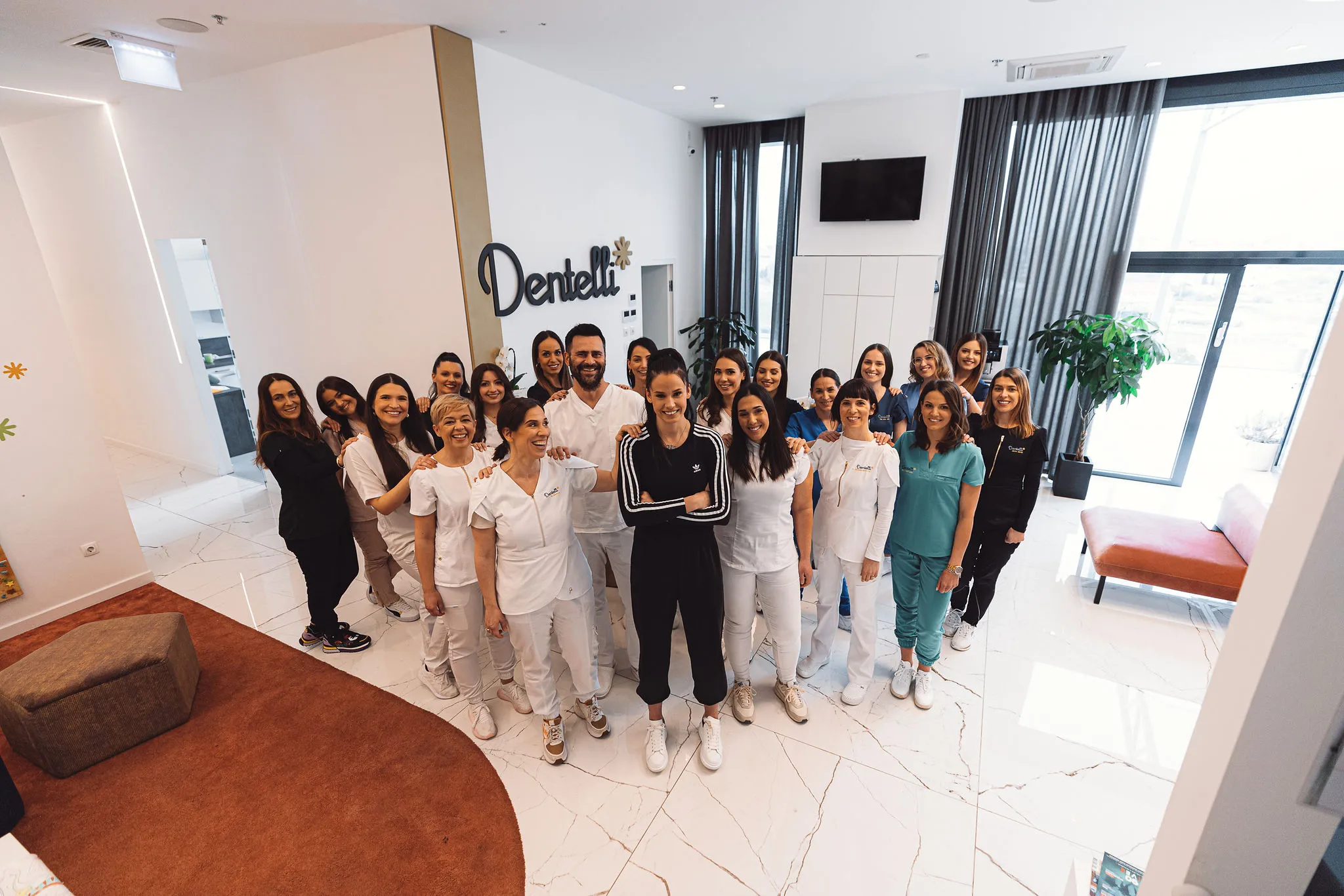 Matea Jelić × Dentelli Dental Clinic — clinic interior