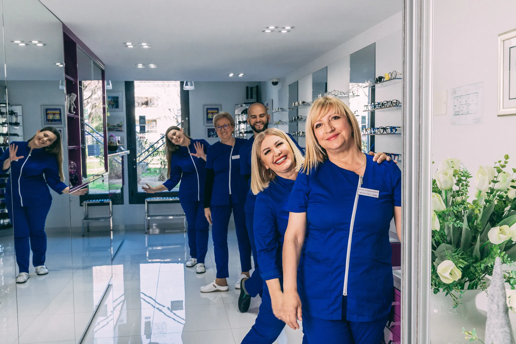 Poliklinika Optima — Ophthalmology Clinic Brand Photography — equipment detail