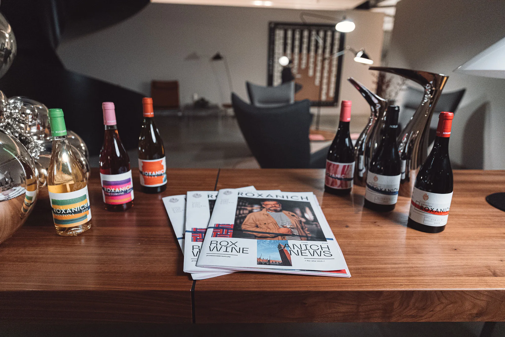 Roxanich Winery — Wine Tasting at Hotel Briig — tasting detail