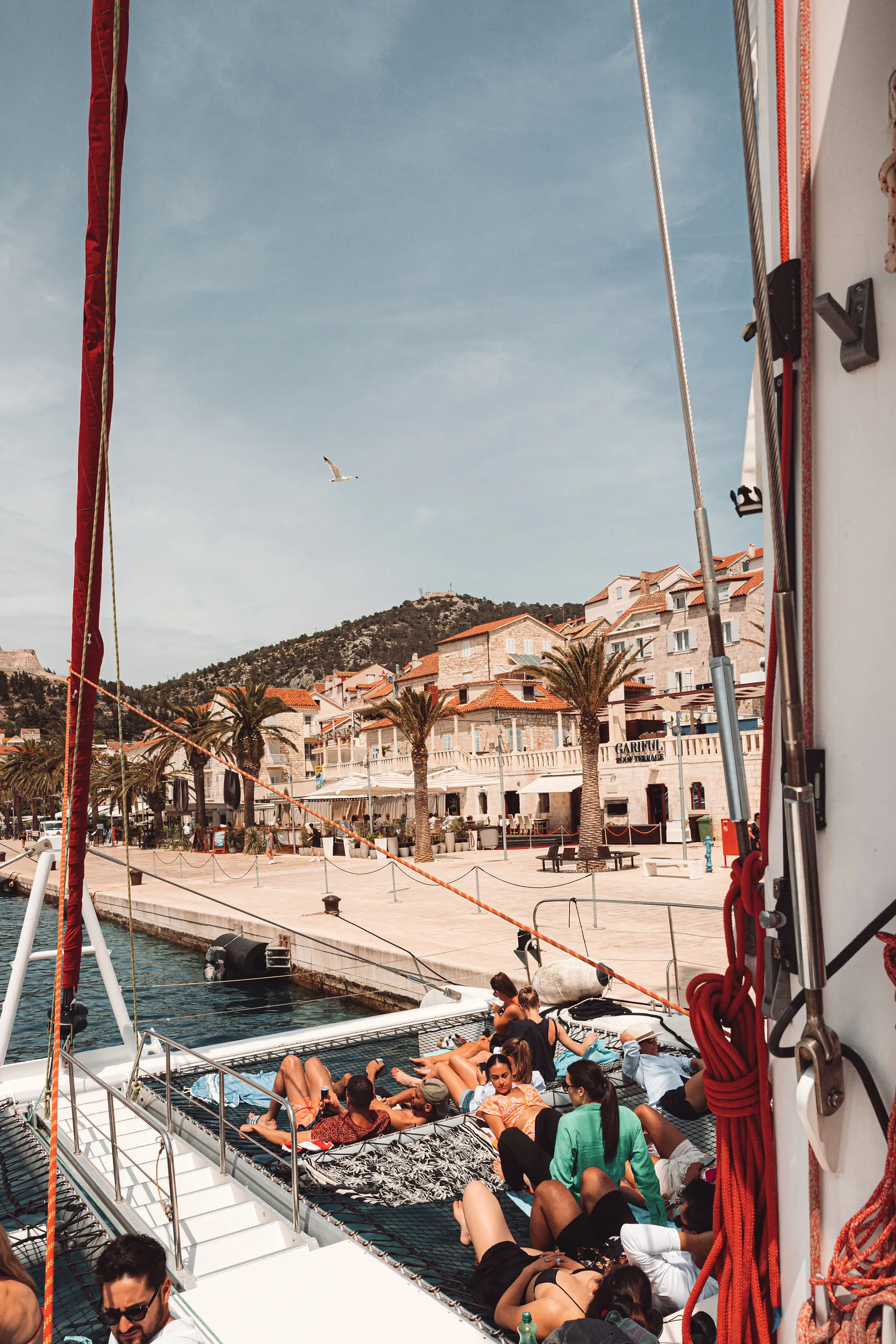 Summer Blues — Catamaran Social Media Photoshoot — guest experience