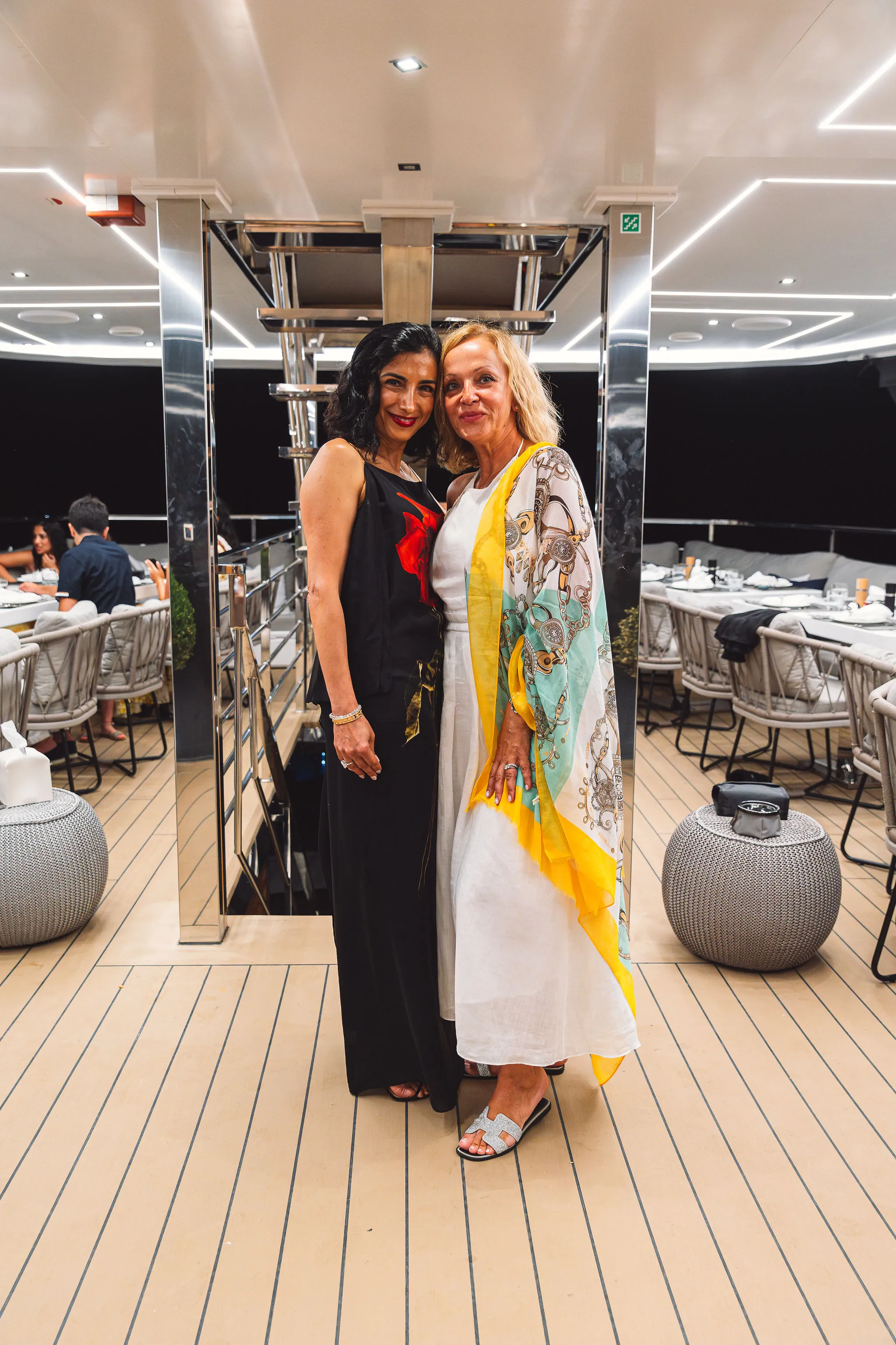 Private Yacht Party — Adriatic Night — deck celebration