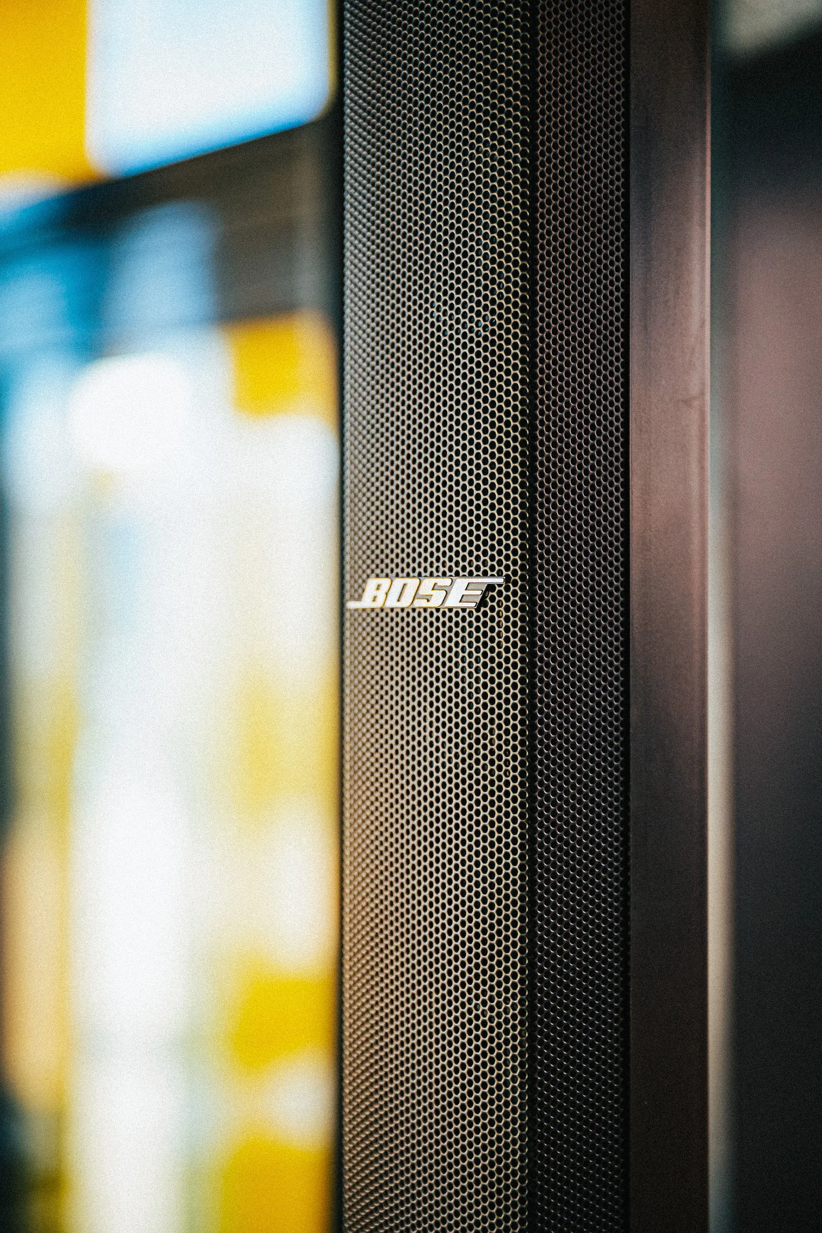 Tin Food & Wine — Bose Speakers, Rooftop Restaurant Split — bose speaker detail