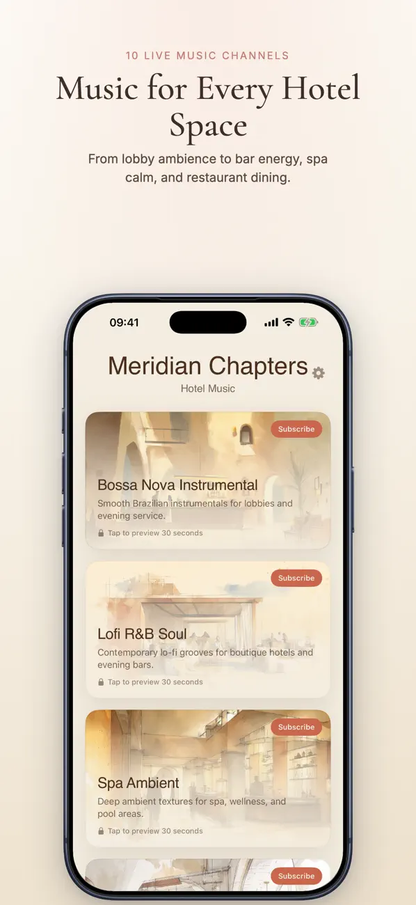 Meridian Chapters ekran mreze kanala
