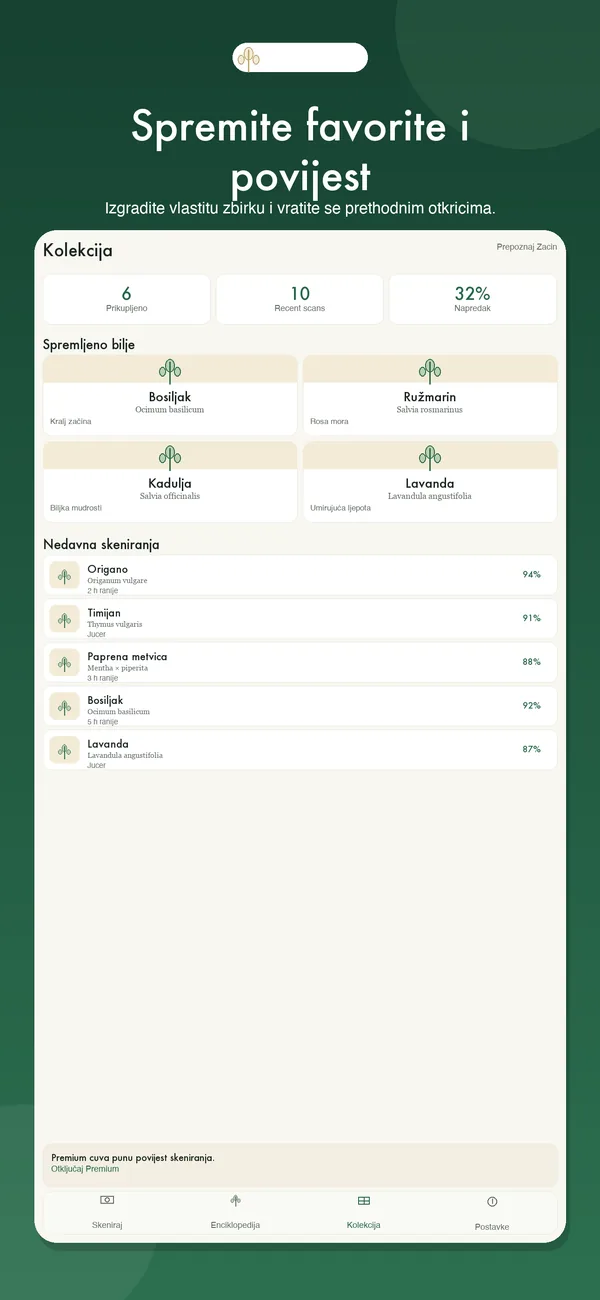 Herb profile showing aroma, flavor, and cooking tips