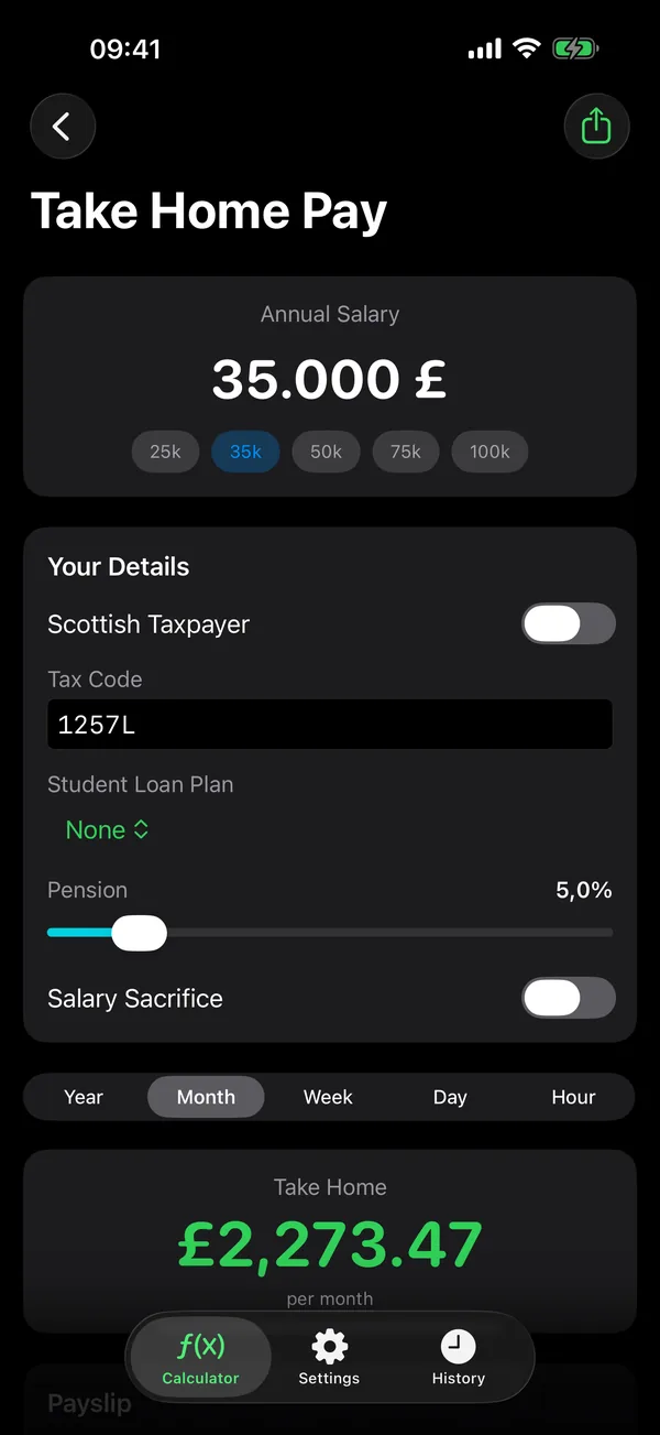 Employer NI calculator with reliefs for the 2026/27 year