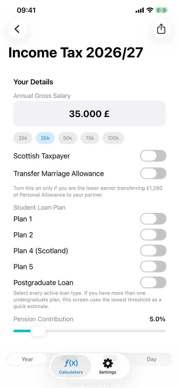 Stamp Duty calculator for SDLT, LBTT and LTT