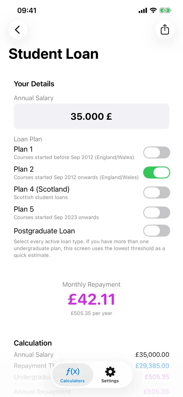 Dividend and self-employed National Insurance estimates